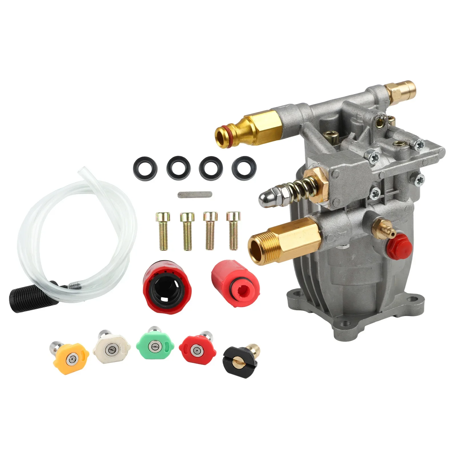 

High Efficiency Horizontal Pressure Washer Pump for 2400 2750 PSI and 2 2 2 4 GPM Designed for Easy Cold Starts