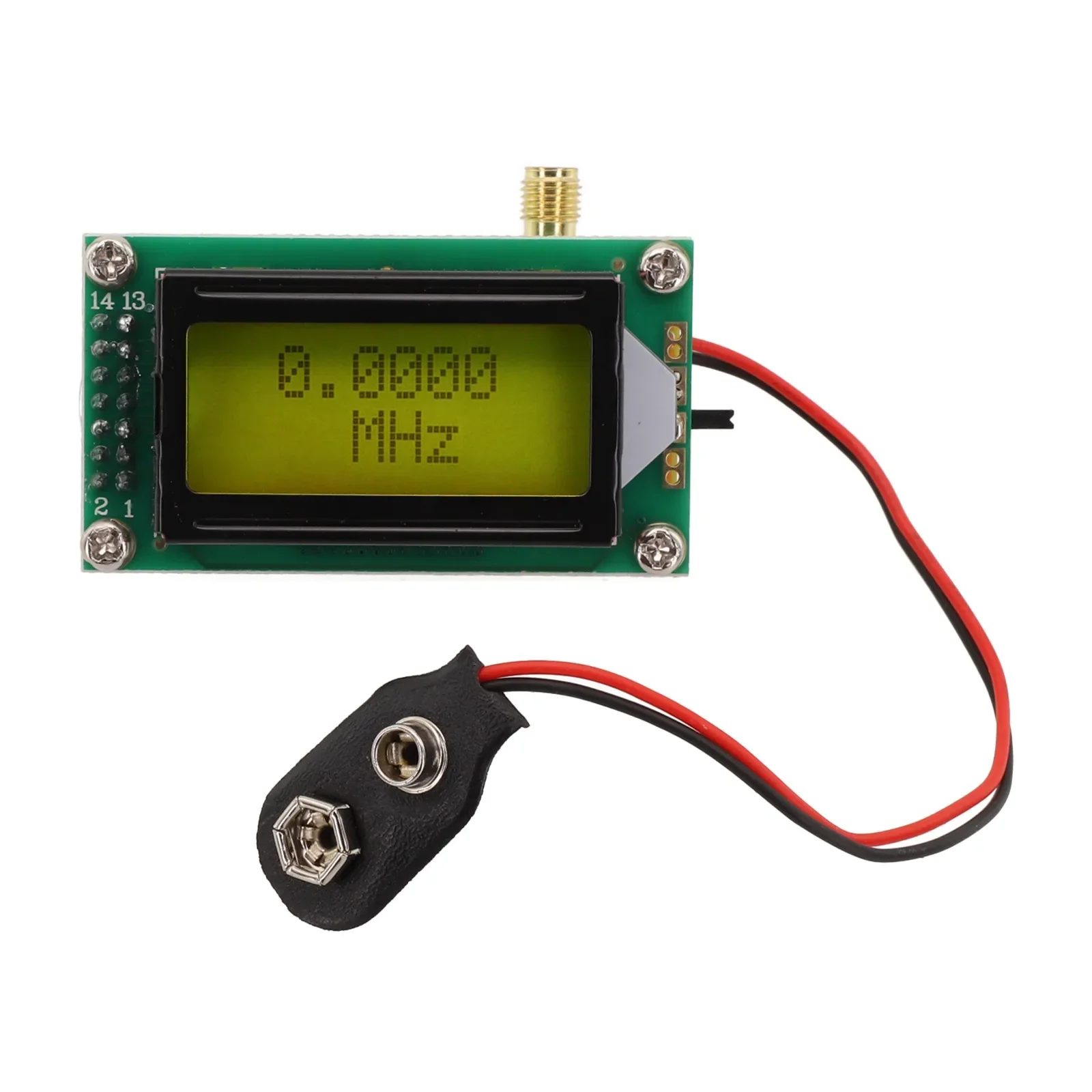 1pc Frequency Counter High Accuracy DIY Hertz Tester Sensitivity 1-500MHz Frequency Meter RF Instrument Tester Module