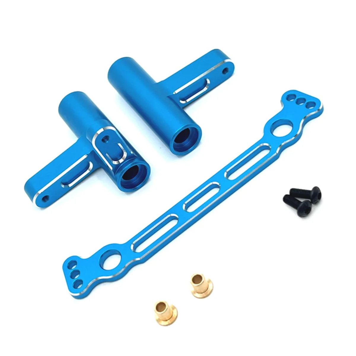 

A66Z RC Car Upgrade Toy Car Steering Assembly Kit for 1/8 TANK SHARKS,ATOM RC Car Upgrade Parts