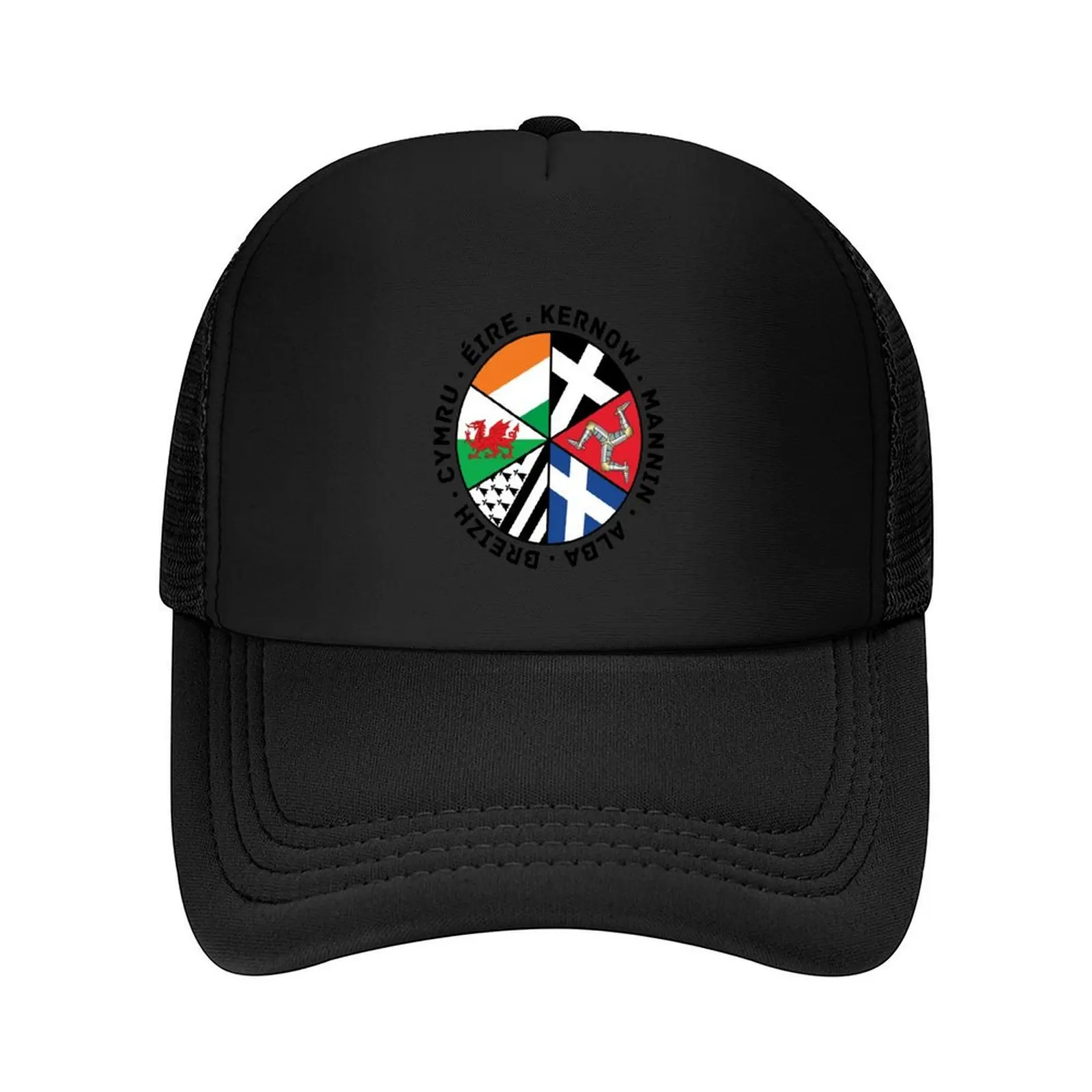 Banderas de las Naciones celtas, Gales, Escocia, Cornwall, Isla de Man, Irlanda y Bretania, gorra de béisbol, sombrero de fiesta de espuma para hombre y mujer