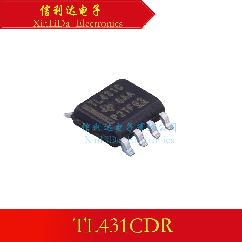 TL431IP DIP8 TL431CDR SOP8 Voltage Reference Chip New and Original