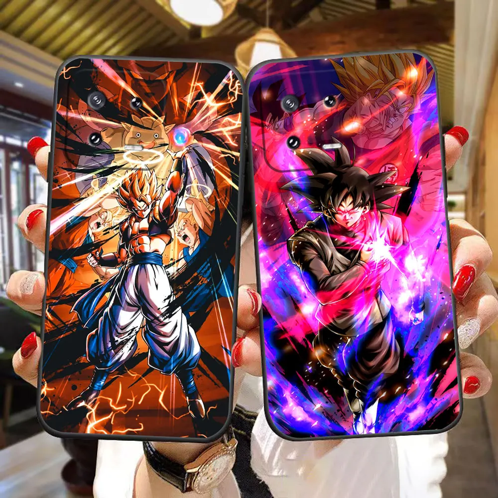 

D-Dragon Ball Super Saiyans Cover Phone Case For Xiaomi 15 15T 14 14T 13 11 POCO F8 F7 F6 F5 X8 X7 X5 M6 M7 PRO DIY Case Shell