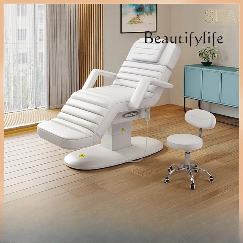 Multifunctional electric beauty bed can lie down and massage beauty salon special eyebrow tattoo bed comfortable