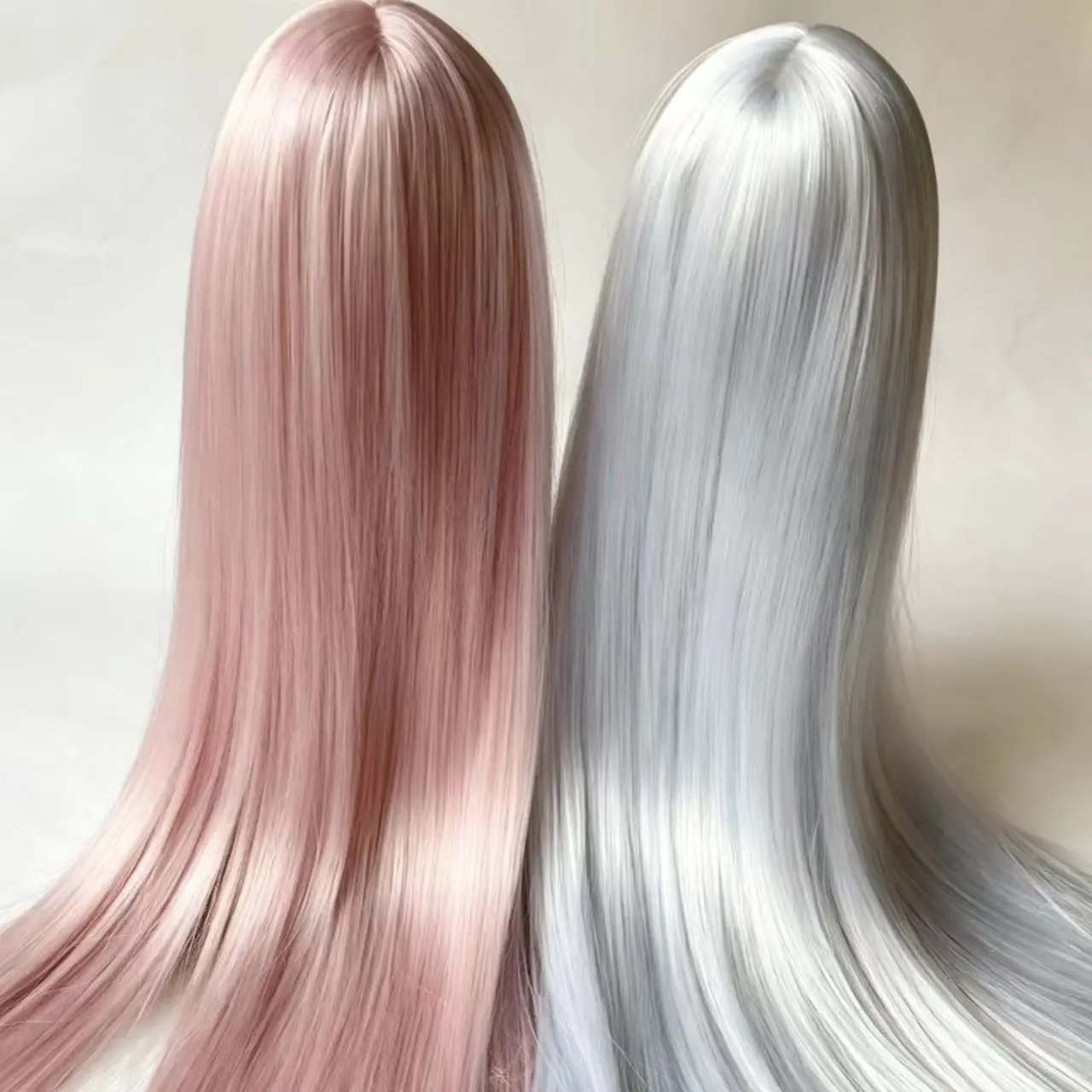 Customized Doll Wig with Long Straight Hair Size of 10.5/10.8/11/12Cm Bjd Doll Accessories Please Contact Customer Service First