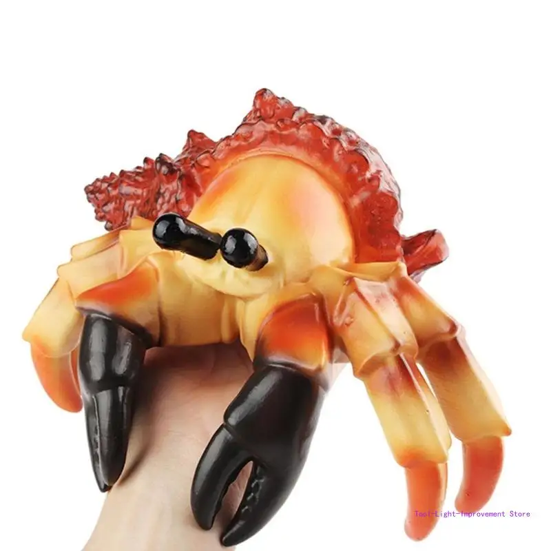 C63E Colorful Artificial Lobster Marine Creature Model for Home Offices Display