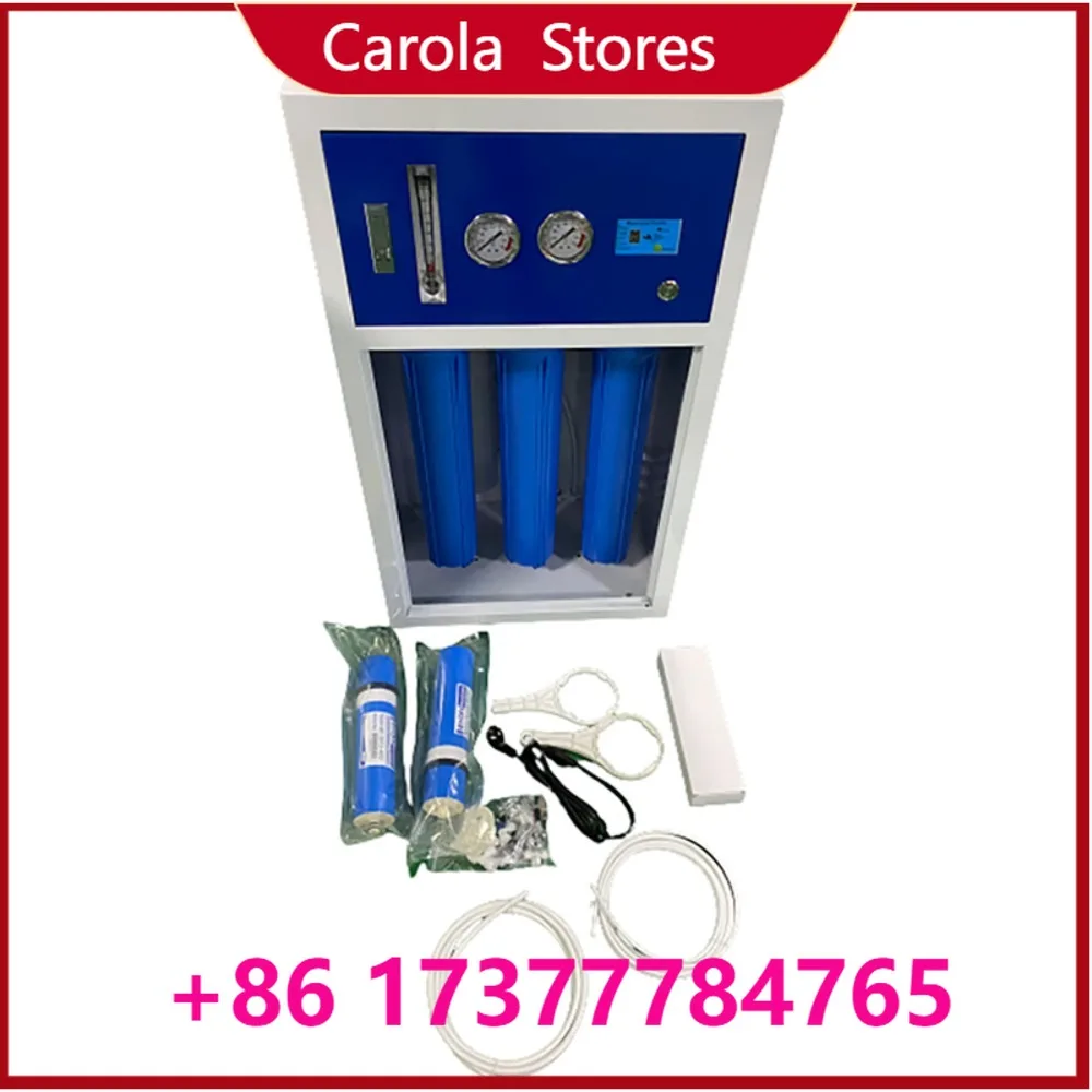 800GPD 5-Stage Commercial Reverse Osmosis Water Treatment System, Industrial RO Purification Equipment for Factory, Restaurant