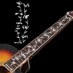 Electric Acoustic Guitar Stickers Fretboard Inlay Decal Ultra Thin Guitar Fingerboard Fret Sticker Decals Guitarra Accessories