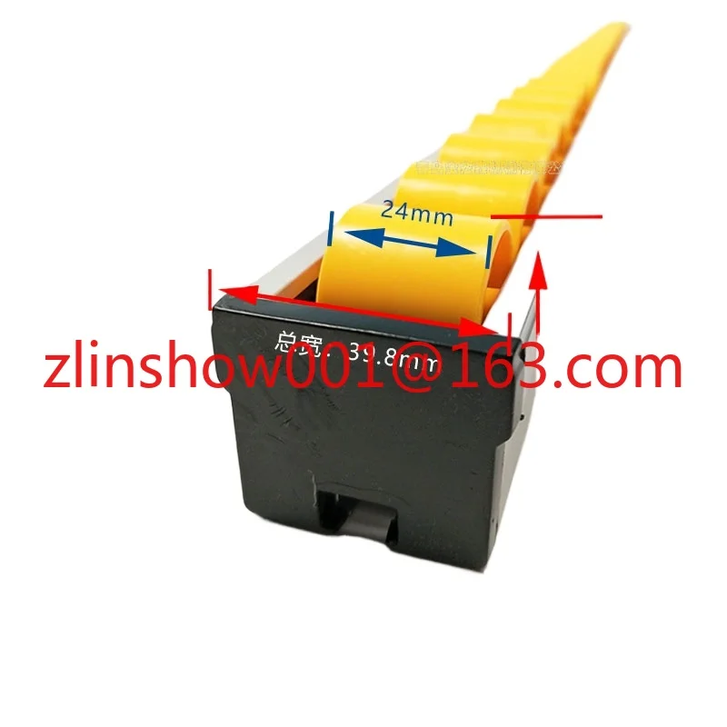 

Push table saw aluminum alloy fluent strip