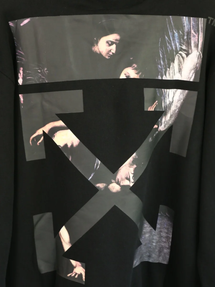 هودي سويت شيرت يونيسكس بتصميم سلسلة الفنانين، بطباعة سهم ملونة بأسلوب الشارع، مصنوع من القطن، مناسب للربيع والخريف والشتاء