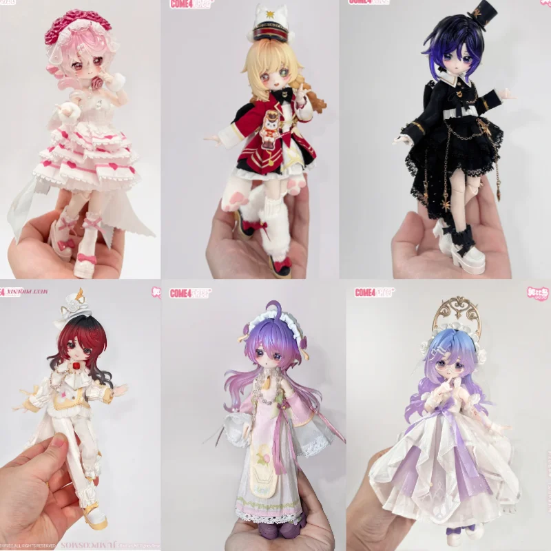 Come4free X Obi Island Dream Kingdom Co-branded 1/12 Bjd Series Blind Box Mystery Collect Model Toy Cute Action Figure Doll Gift