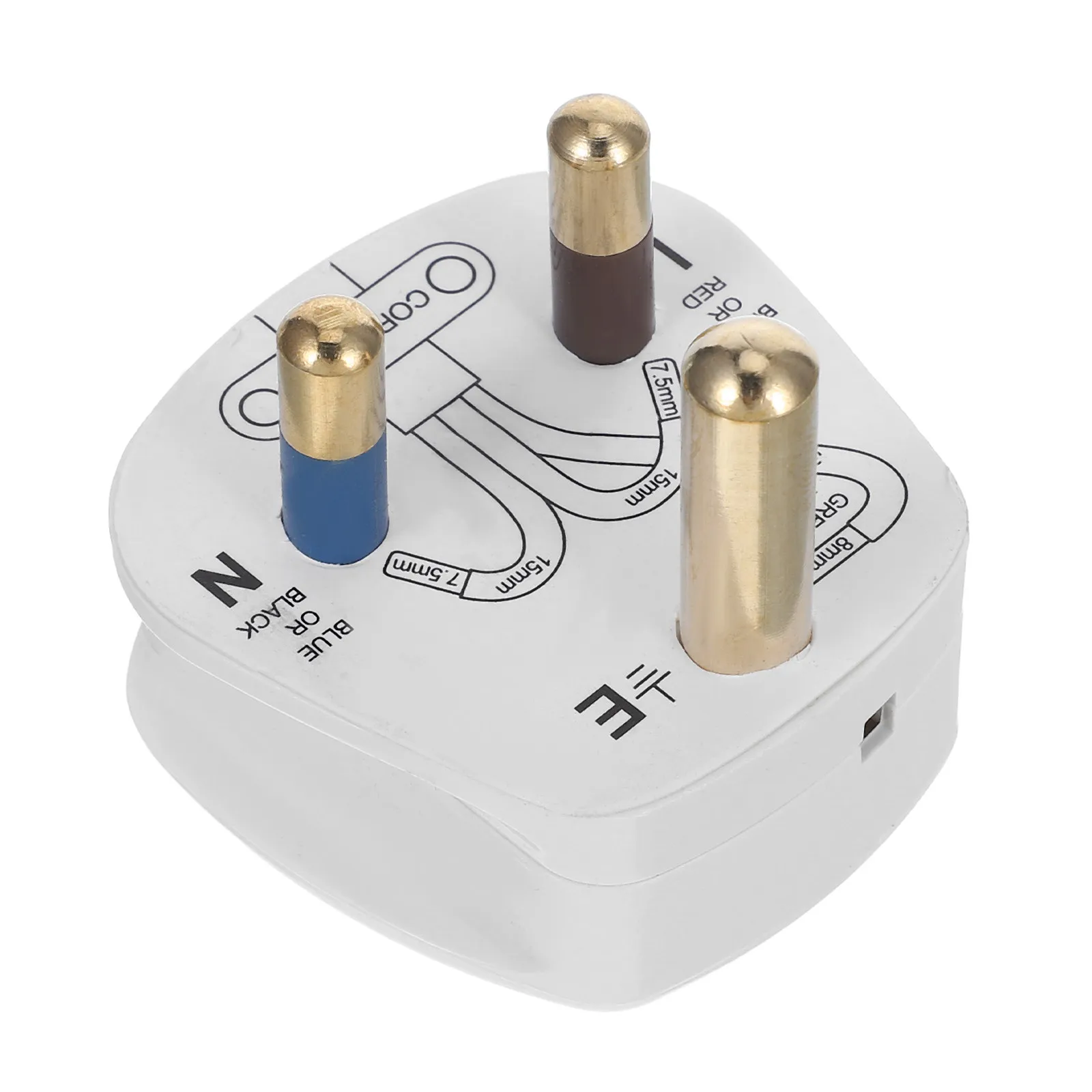 Uk 3-Pin Plug Pure Copper Comp - Home Office In Uk avaliação e preço