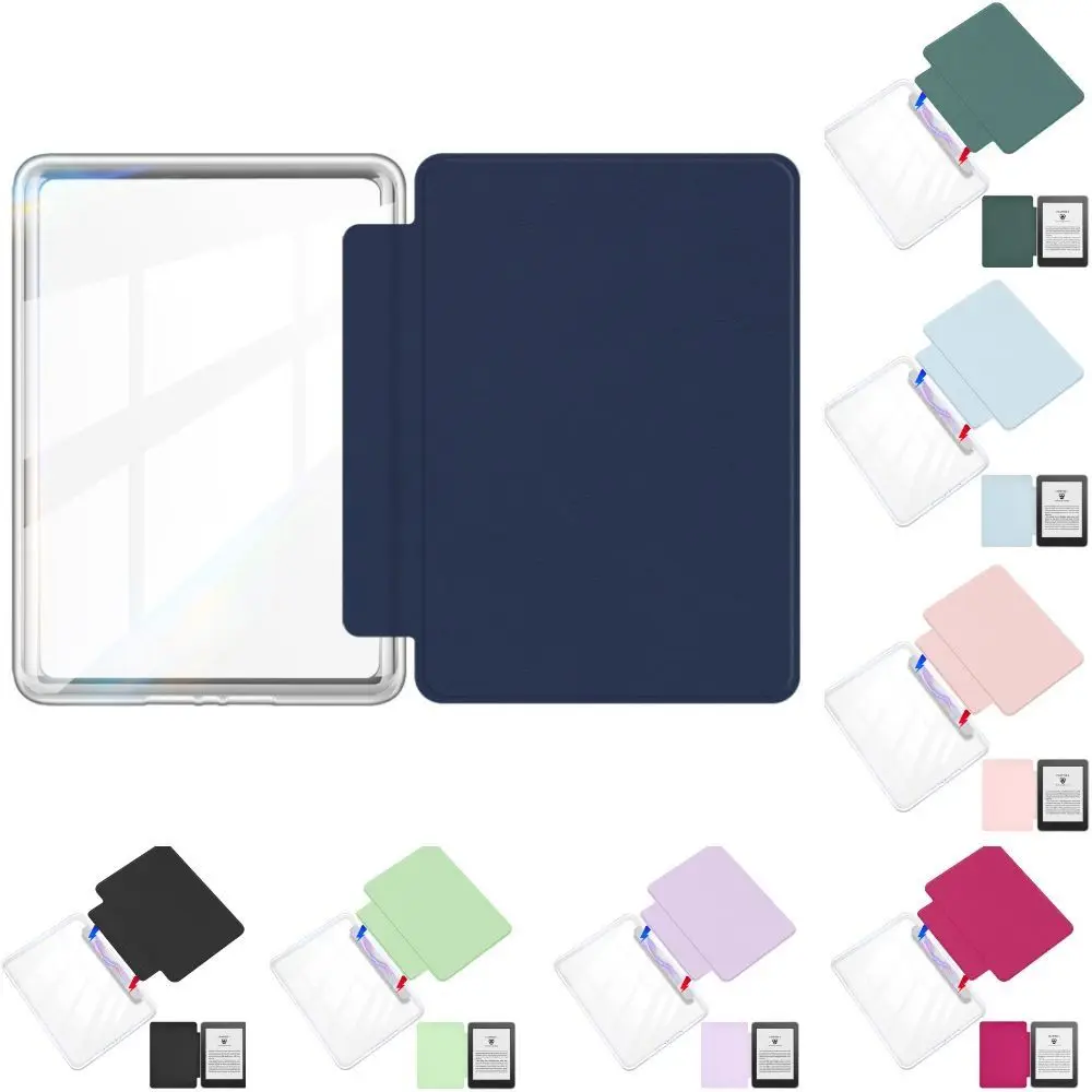 Magnetic Detachable E-Reader Case Auto Sleep Wake Acrylic Folio Cover for Kindle Paperwhite 4 10th Generation 2018