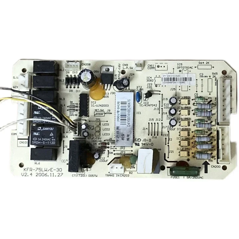5P خزانة مكيف الهواء آلة خارجية اللوحة KFR-75LW/E-30V2.4 KFR-120W/S-510 لوحة الكمبيوتر اللوحة الأم