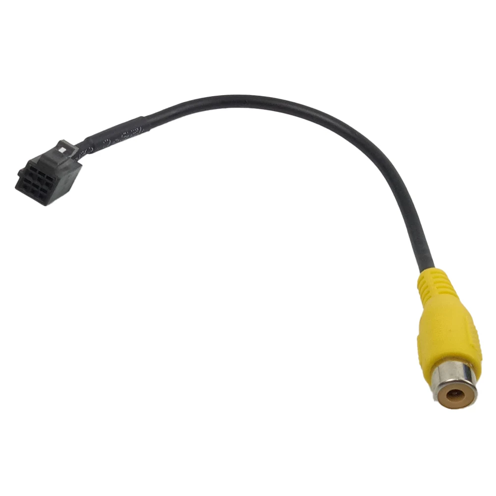 

Automotive Camera Cable Automotive Video Adapter For Automotive 6Pin Interface Direct Installation Easy To Use