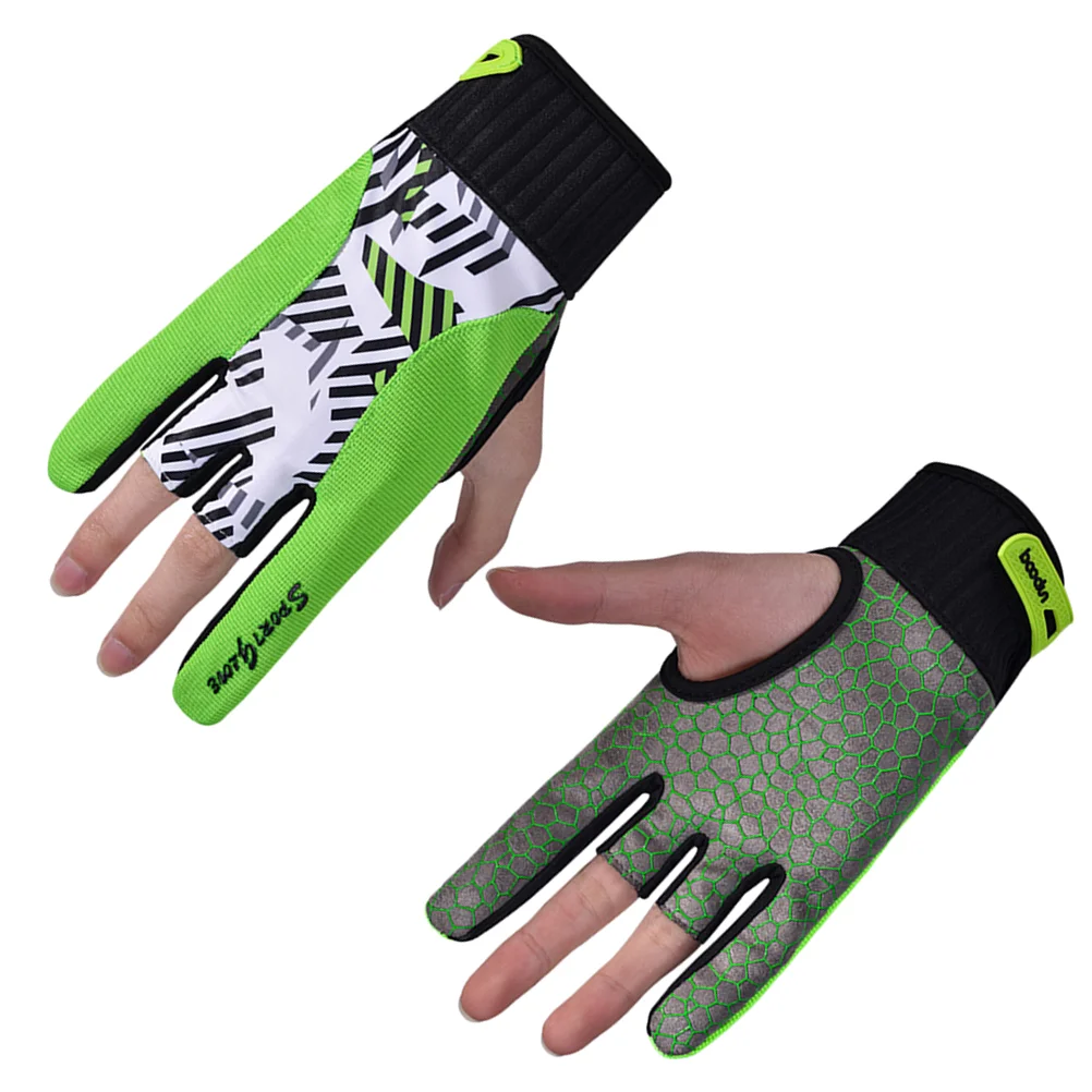 Bowling Gloves for Men Women Wrist Brace Positioner Wraps Breathable Anti-slip Sports Major