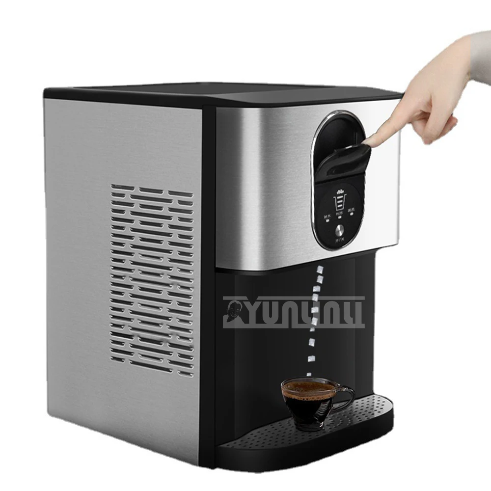 Automatic Ice Maker Irregular Granular Ice Cube Machine Maquina De Fazer Gelo Ijsblokjes Machine Counter Top Ice Maker