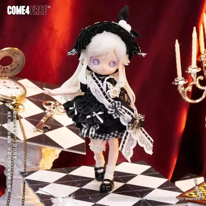 

Come4free Fairy Tale Town Midnight Alice Series BJD Baby Clothes 12 Points Figure Skirt Doll Clothes