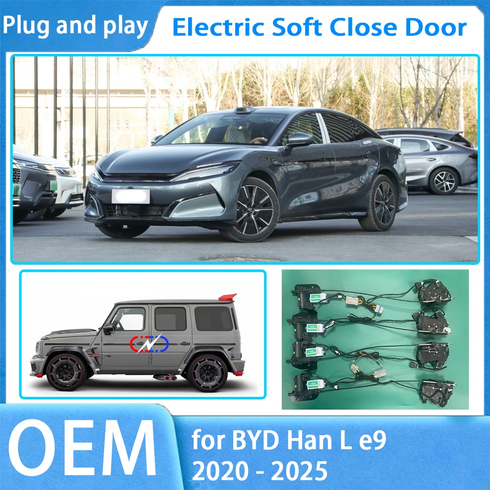 

for BYD Han L e9 2020-2025 OEM Car Soft Close Door System Automatic Electric Auto Pull Power Latch Power Closing
