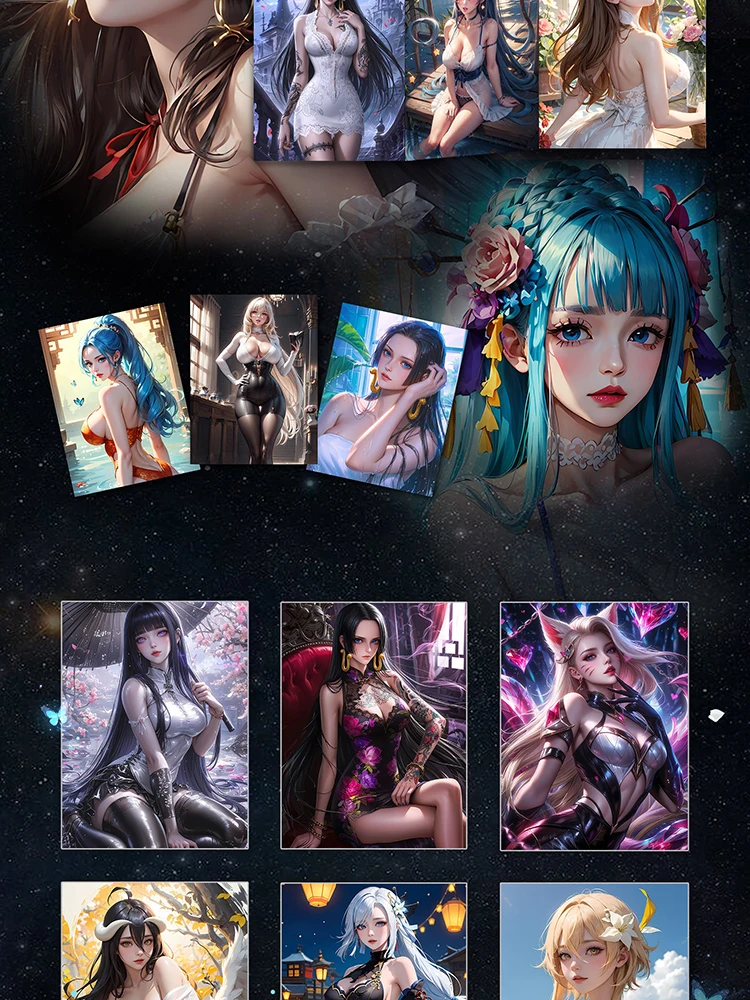 New Goddess Collection Card Sweet Talk Hobby Waifu Card Hobby Anime Doujin CCG Card Booster Box Personal Colletion Toy Gifts