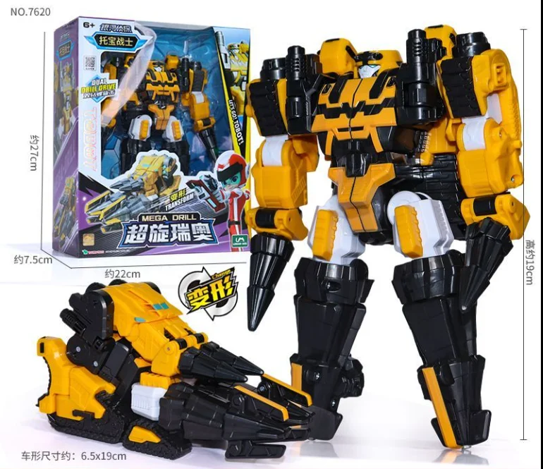 Torobo Warriors Galaxy Detectives 6 Liiefeng Espada Soul Boy Transformando Modelo de Robô Brinquedo para Presentes das Crianças