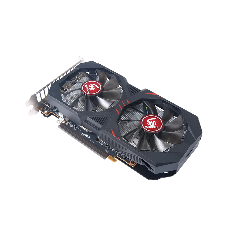 Veineda rx 6600M 8GB بطاقات الرسومات GPU GDDR6 128 بت 14 جيجابت في الثانية 7 نانومتر لعبة الكمبيوتر دعم Desktopplaca de video RX6600