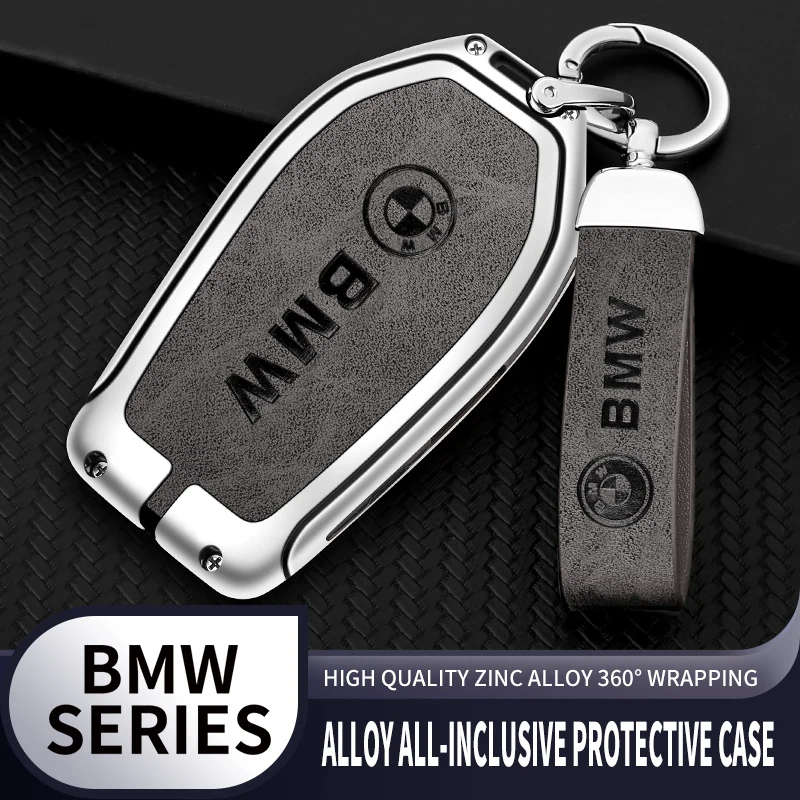 

New Zinc Alloy Car Smart Key Case Bag For BMW G30 G12 G11 G32 G31 5 7 Series I8 I12 I15 G01 X3 X4 G02 G05 X5 G07 X7 LED Display