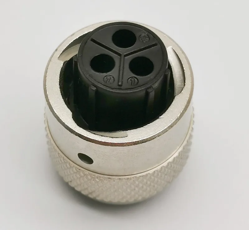 BURNDY SOURAU Industrial 3-core Special Circular Connector Plug Female UTG6103SN