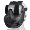 Black Mask-Grey Lens