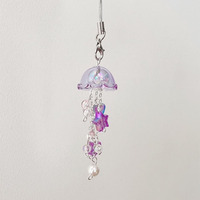 Jellyfish Phone Charm Cute Accessories