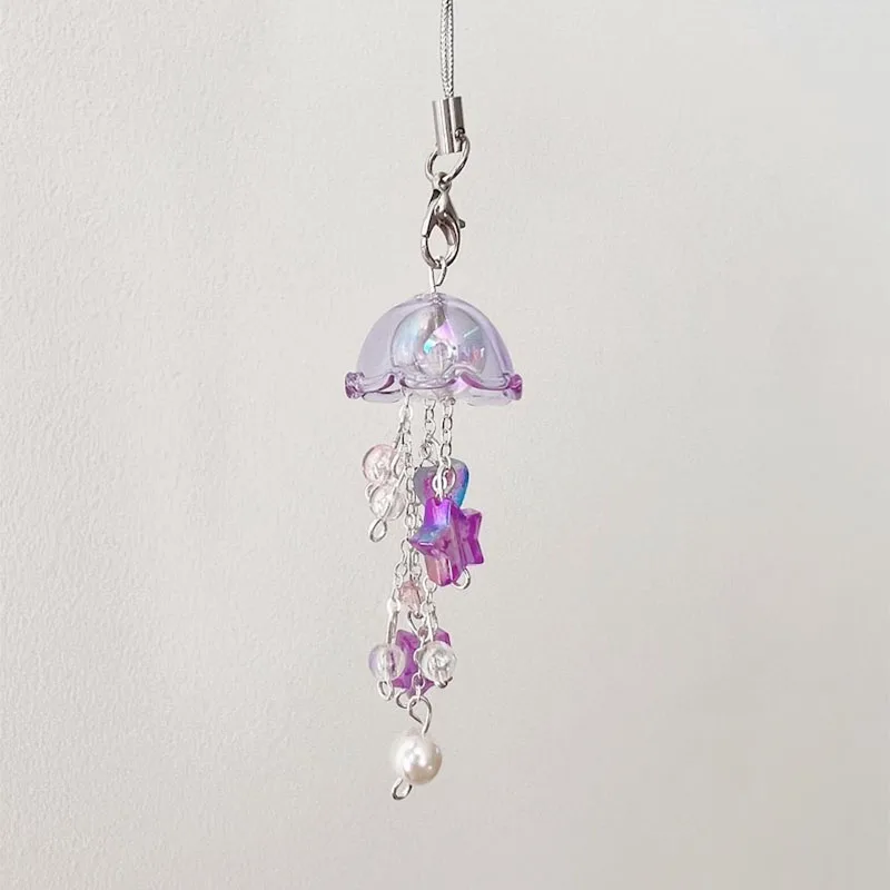 Jellyfish Phone Charm Cute Accessories