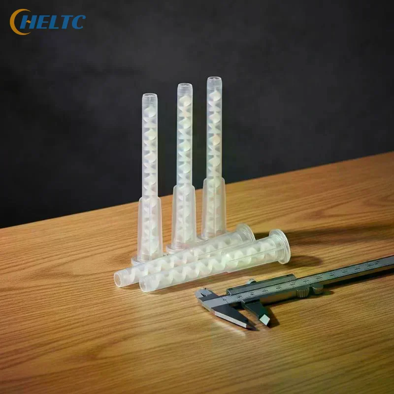 1Pcs Static Mixing Tubing Tips Disposable Ear Impression Mixing Tip For Two Component Adhesive Glue Dispensing Application
