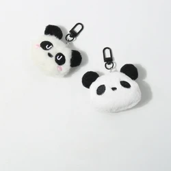 Cute Panda Key Chains Cartoon Animal Backpack Pendant Plush Bag Pendant Kawaii Sweet Keychain Gifts for Children