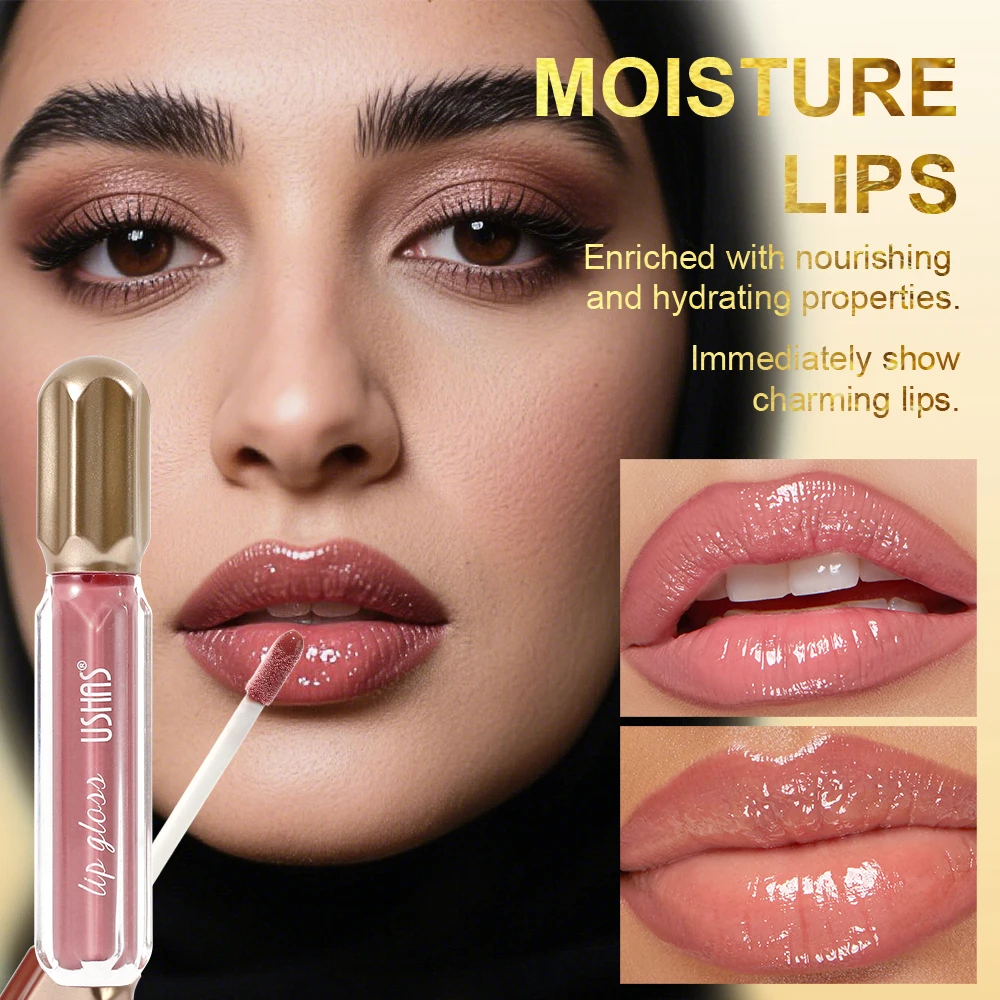 USHAS Glossy Lip Gloss 6 Teint - Lip Gloss Plumping avis et prix