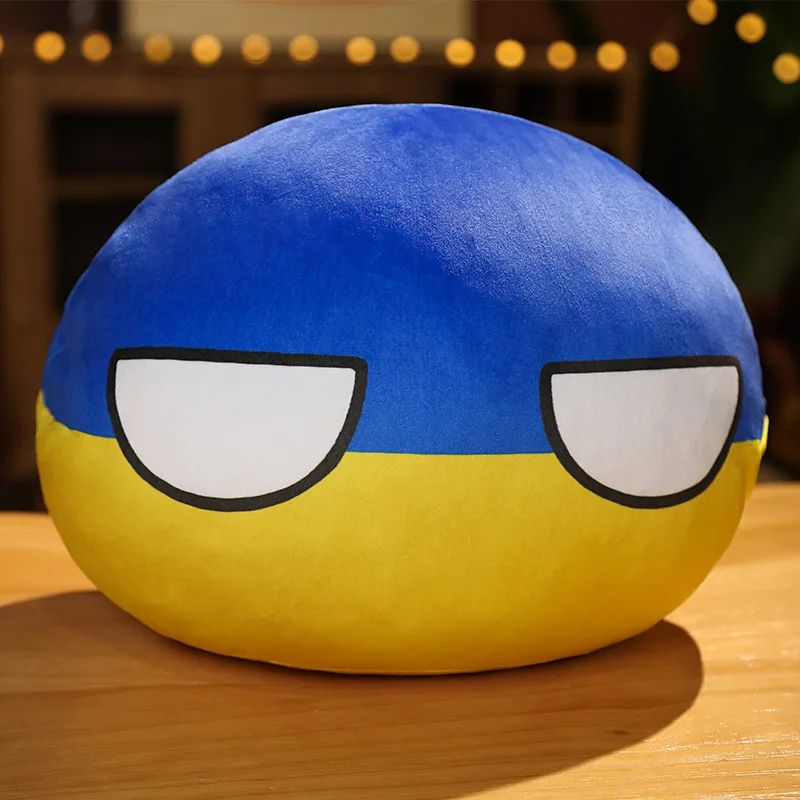 Polandball Plush Doll Countryball USSR USA FRANCE RUSSIA UK JAPAN