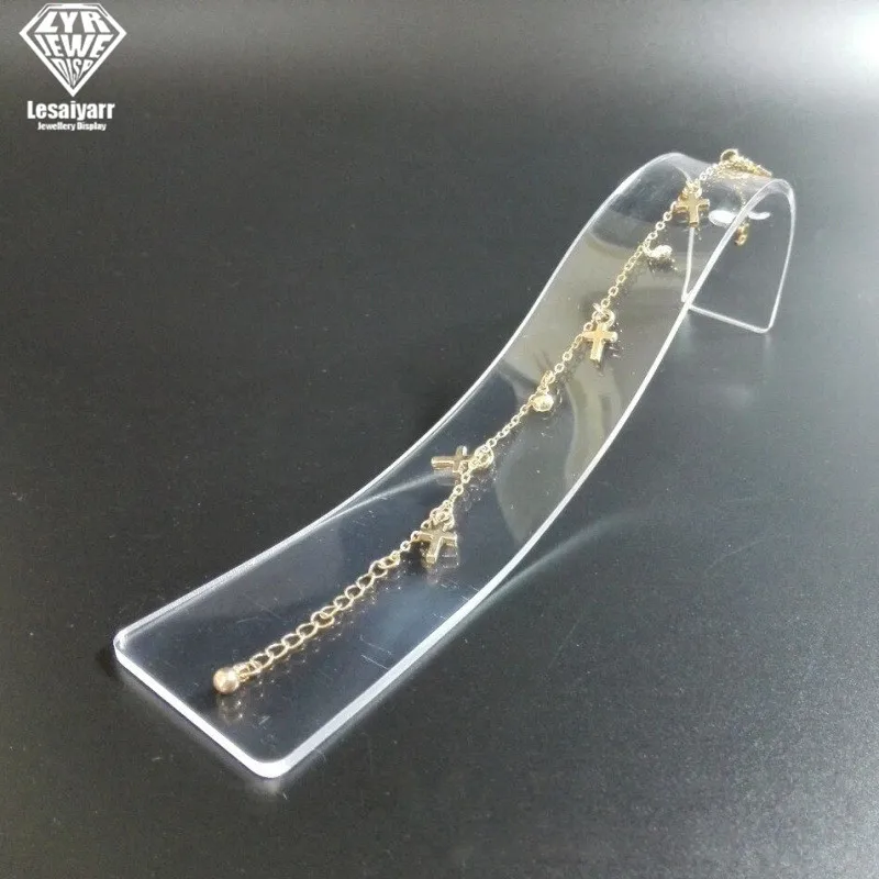 Necklace organizer holder stand bracelet case jewellry exhibitor watch display acrylic riser jewellery counter accessories