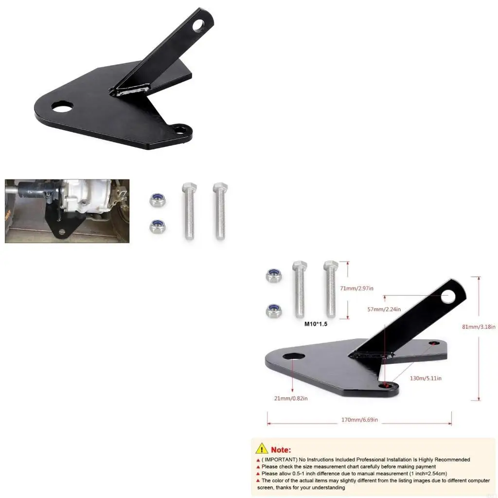 

Heavy Duty Metal Hitch for 250 97-18 ATV Accessories Easy Installation