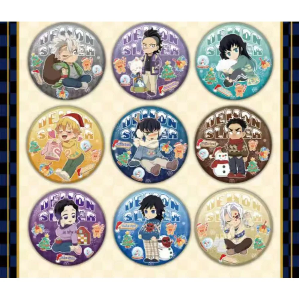 鬼滅の刃 絶妙なバッジ周辺コレクション 竈門炭治郎 クラシック熱血バトルスタイル アニメブローチ 誕生日プレゼント