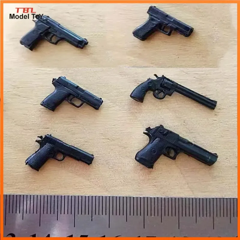 1/12 Scale Figma Shf Weapon Accessory USP  M1911 M92F Mini Plastic Gun Model for 6in Action Figure Accessory