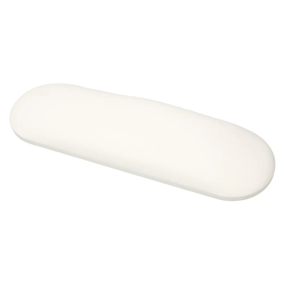 Soft PU Leather PU Leather Nail Art Hand Rest Pillow Easy Clean 15.7-Inch Size Salon Anti-stain Hand Support Pad Sponge Filled