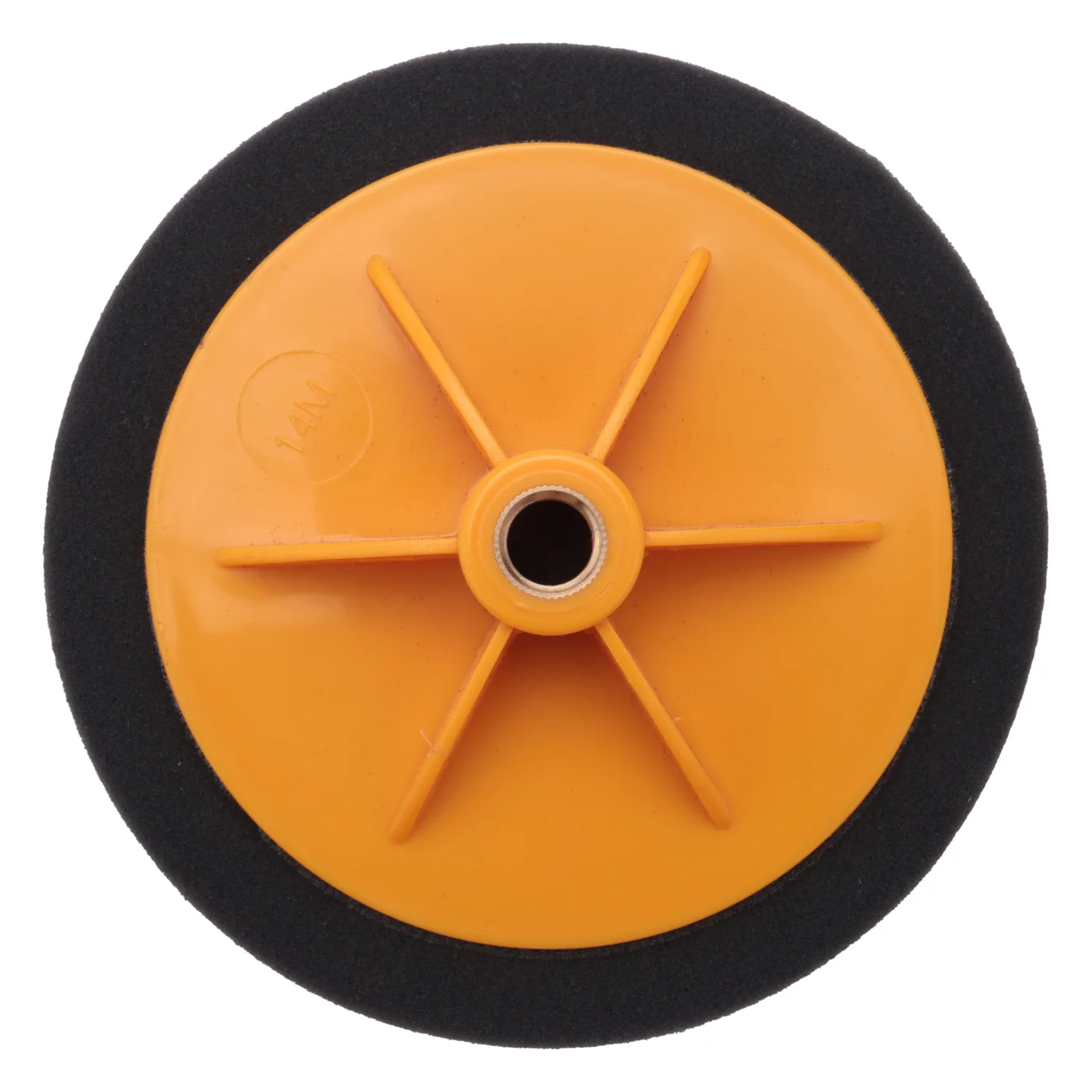 6 Inch/15Cm Car Polishing Waxing Pad Sponge M14 Wheel Polishing Waxing Pad Kit Tool For Car Polisher Black