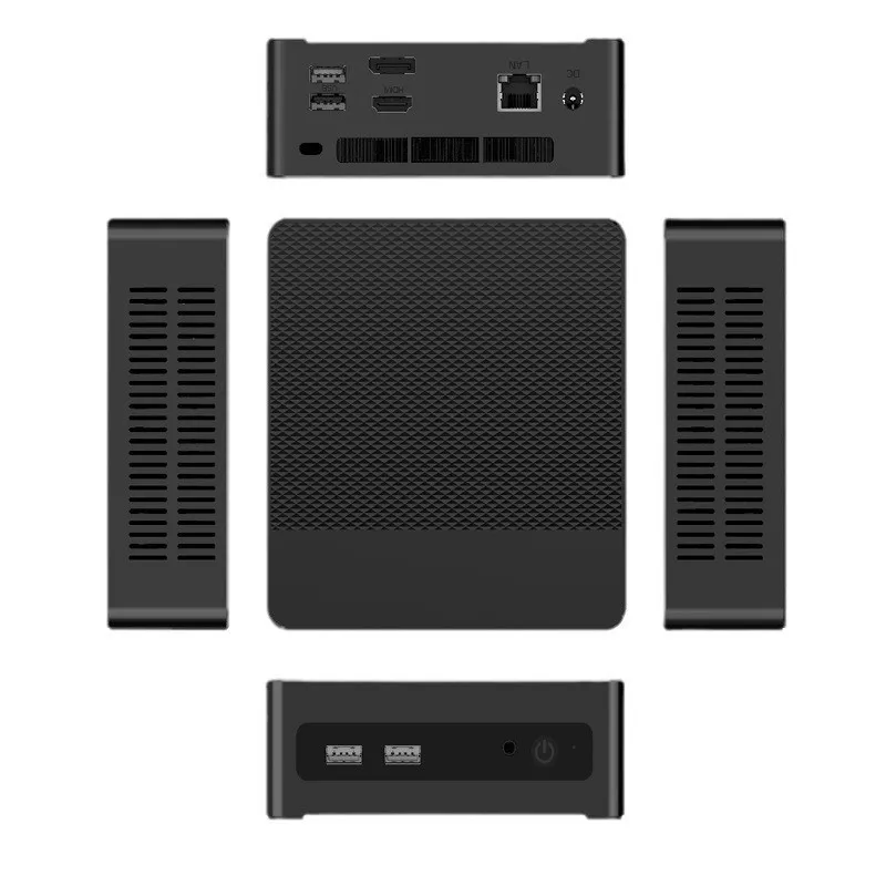 

12Th generation N100 mini computer 4K home network port soft routing business office portable miniPC micro host