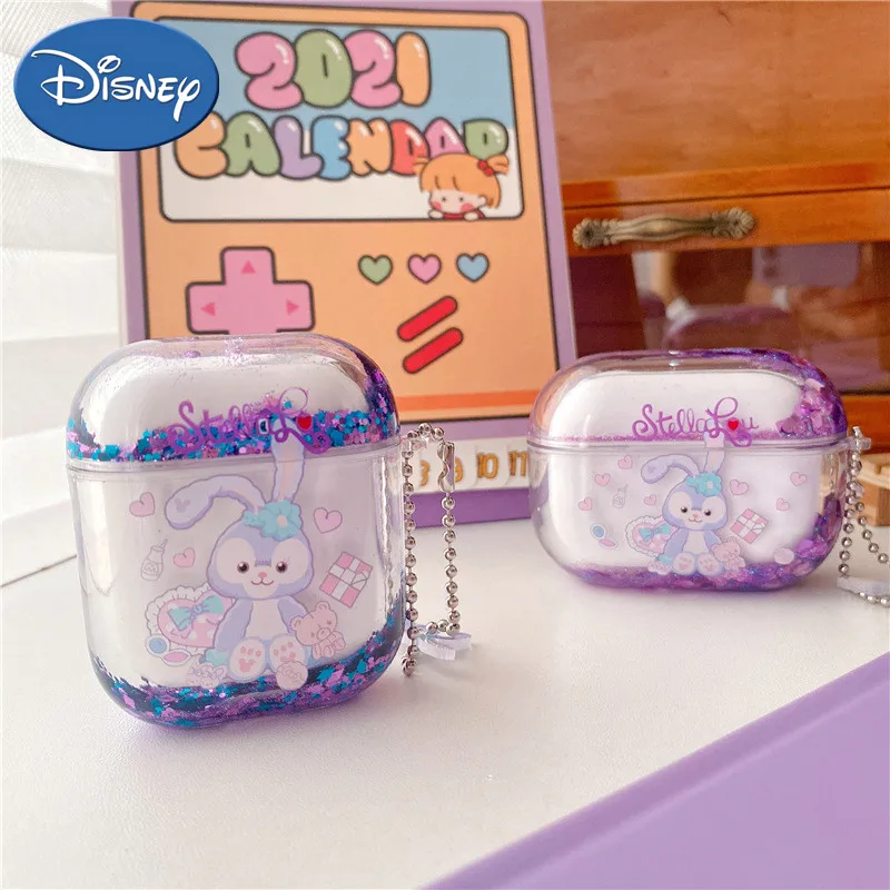 Disney Cute Stellalou for Apple AirPods 1 2 3 3rd Case for AirPods Pro Case Cartoon Sparkling Earphone Case Accessories Cover