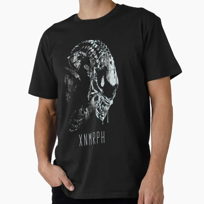 

XNMRPH 80s vintage Horro movie Alien Hells warrior Ripley Sacry Space Monster hunter Xenomorph Gift T-shirt Large size Tops