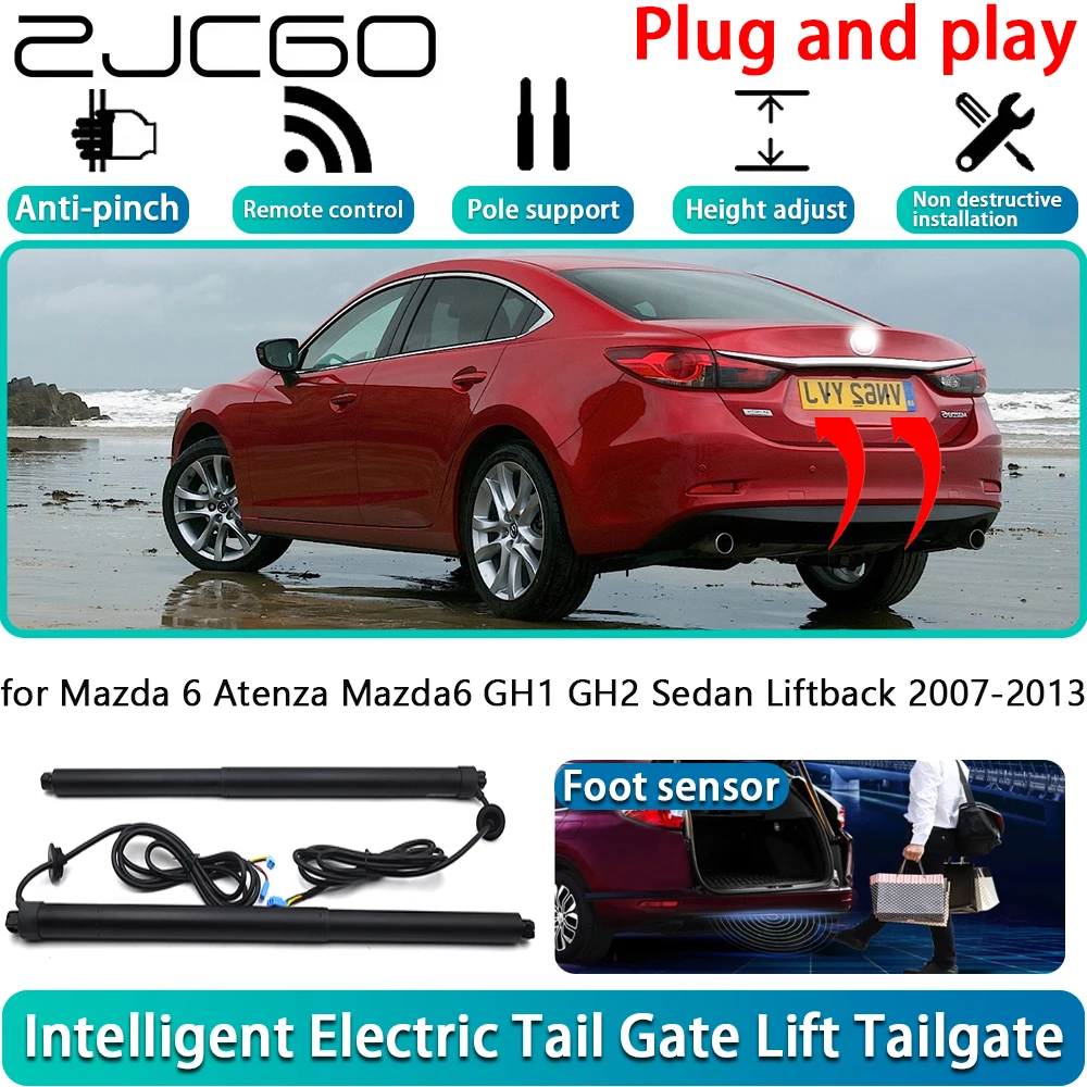 for Mazda 6 Atenza Mazda6 GH1 GH2 Sedan Liftback 2007-2013 Electric Powered Tailgate Power Liftgate Automatic Tailgate System