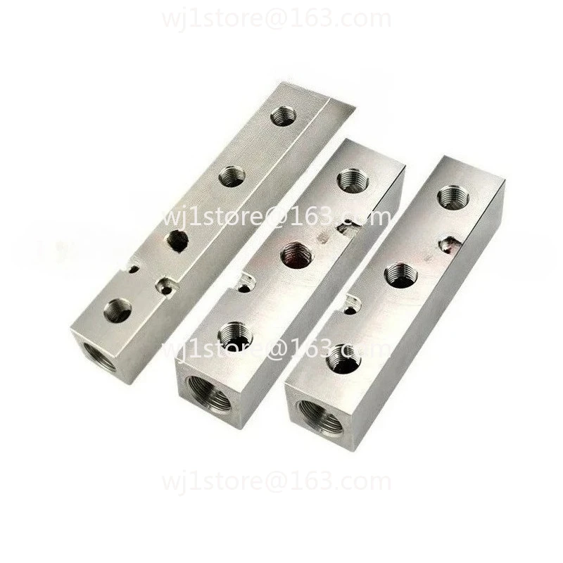 Stainless steel gas block 30x30 corrosion-resistant high pressure explosion-proof distributor