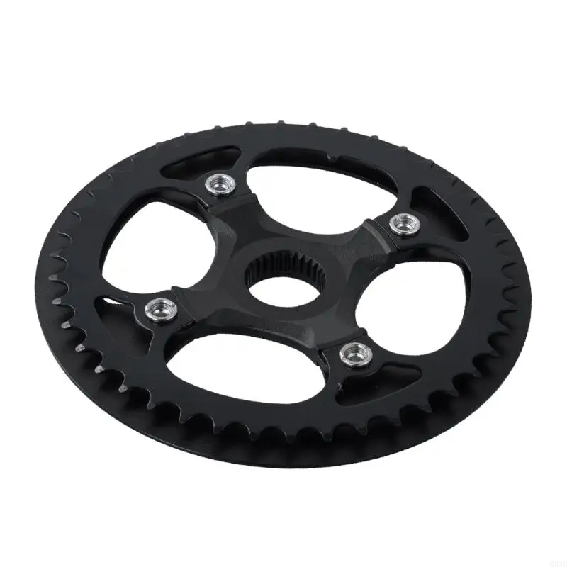 

Q84C Aluminum Alloy Drives Motor Spiders Crankset Bike Part Bicycles Gear Adapter, 42T Bike Chain Rings Spiders Adapter