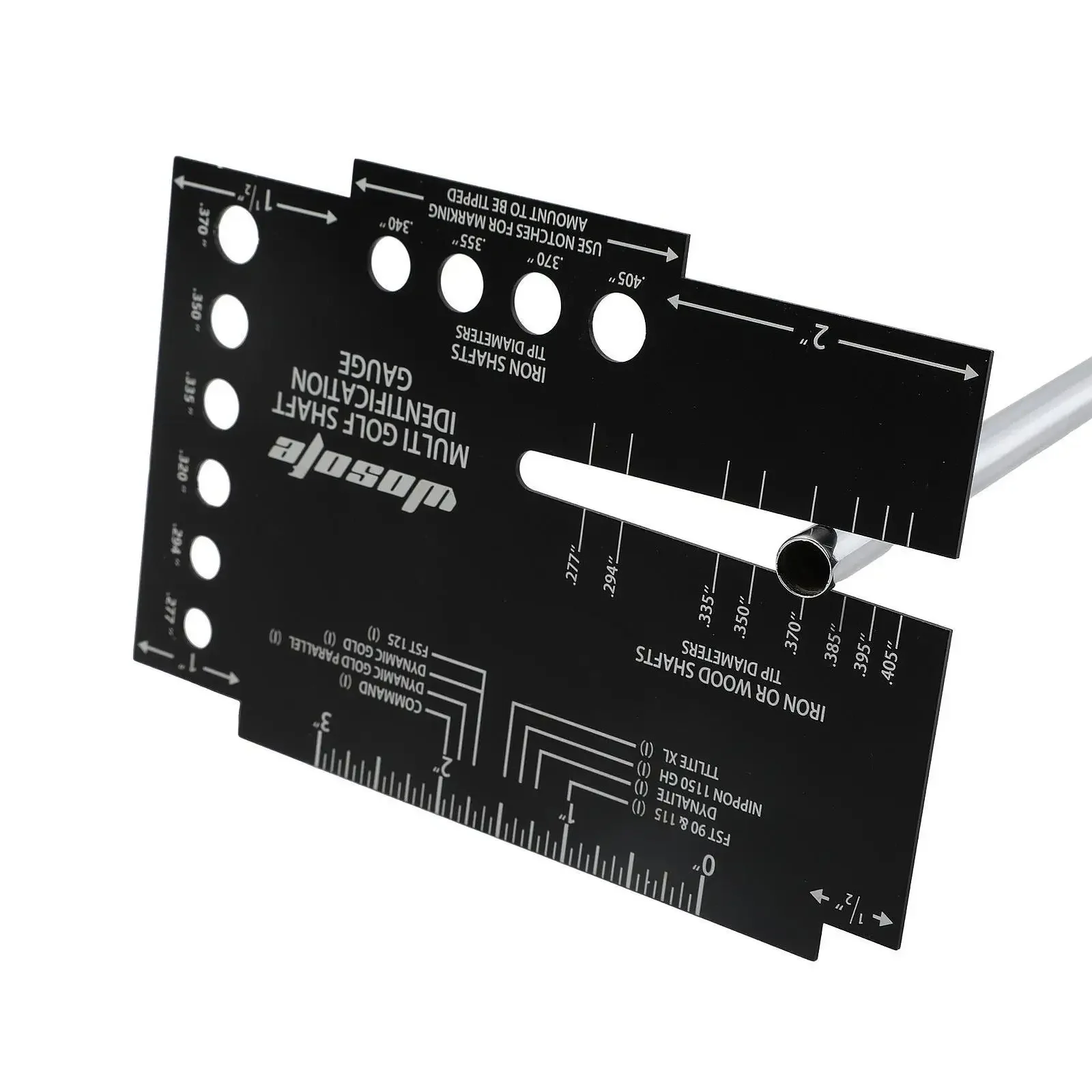 flexible-golf-shaft-identification-caliper-compact-ruler-tool-for-golf-club-accessories-and-practice