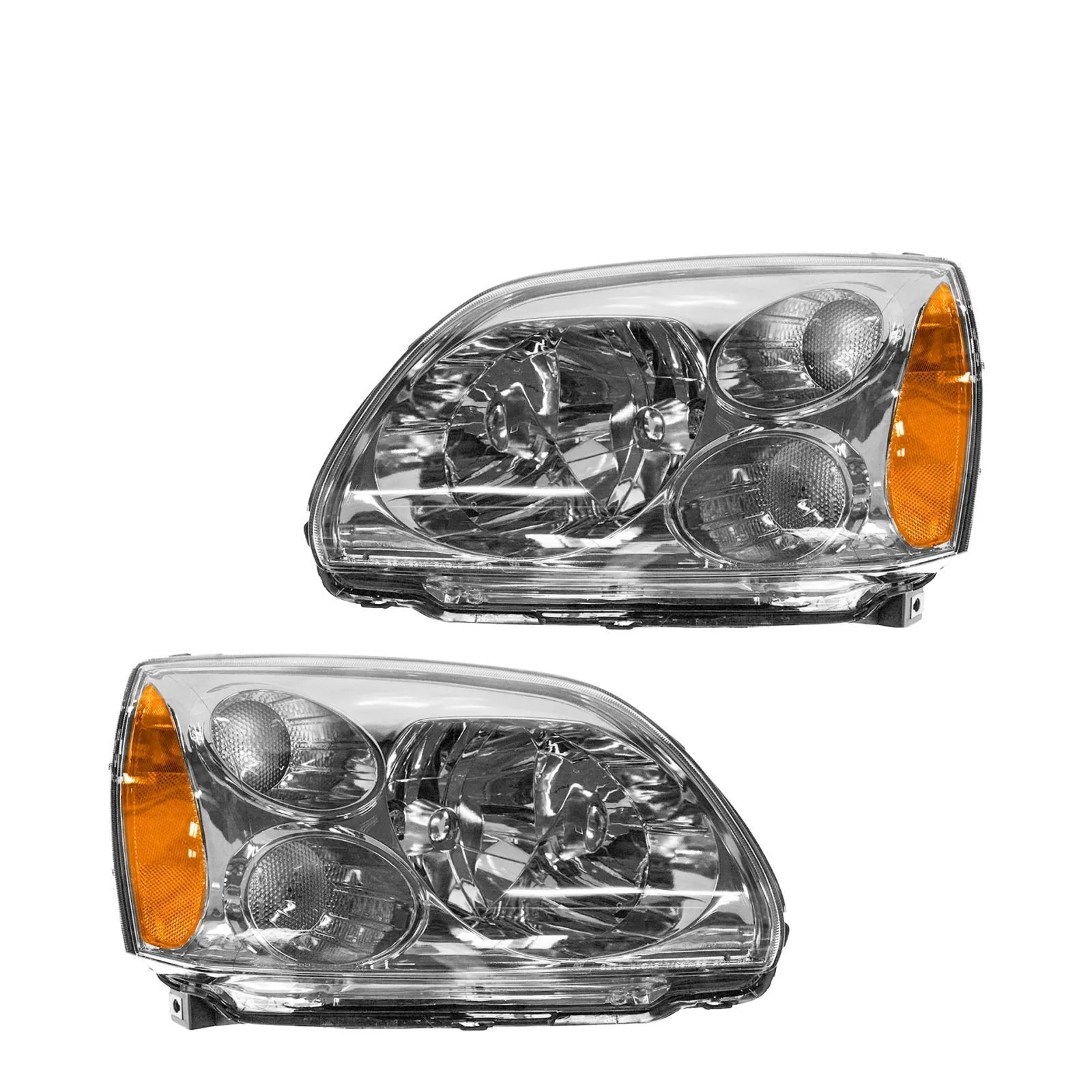 Headlamps DRL Halogen Factory HID LED Headlights Assembly for Mirage Lancer Outlander Eclipse Endeavor Galant Montero
