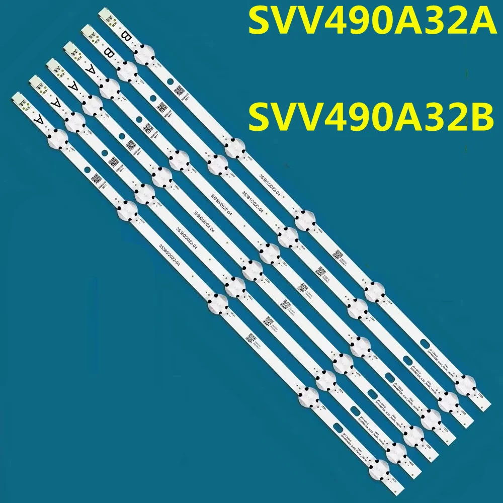 

5kit LED Backlight Strip For SVV490A32A SVV490A32B VES490UNDL_2D_N11 VESTEL 49FA7000 49FB7000 49L2863DG 49L3653DB 49L3863DB