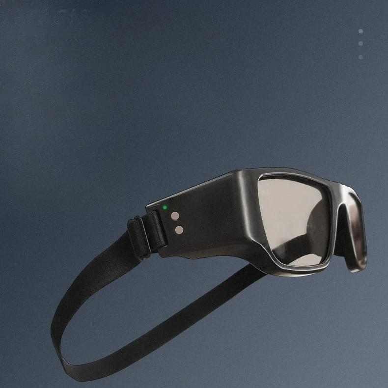 Stroboscopic vision training head-up glasses head-up dribble mirror